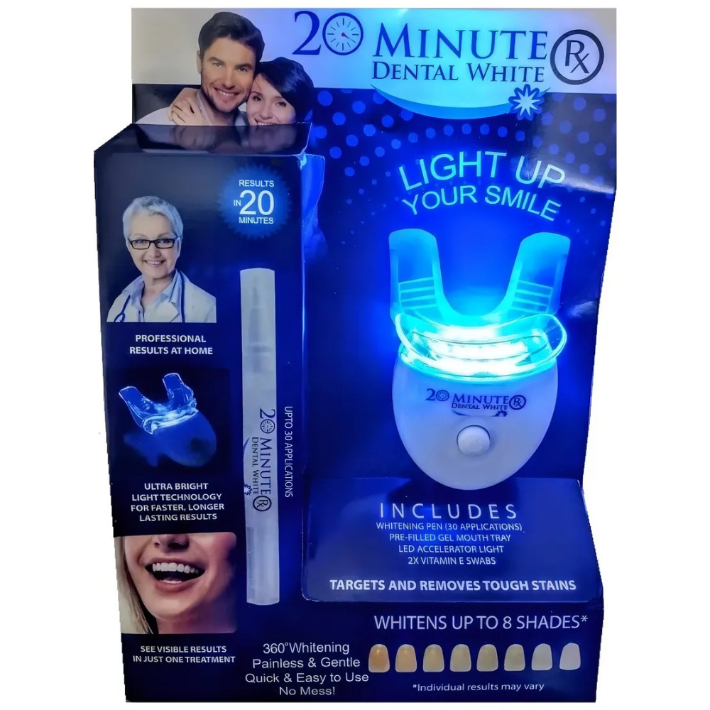 Blanqueador Dental KIT White 20 Min