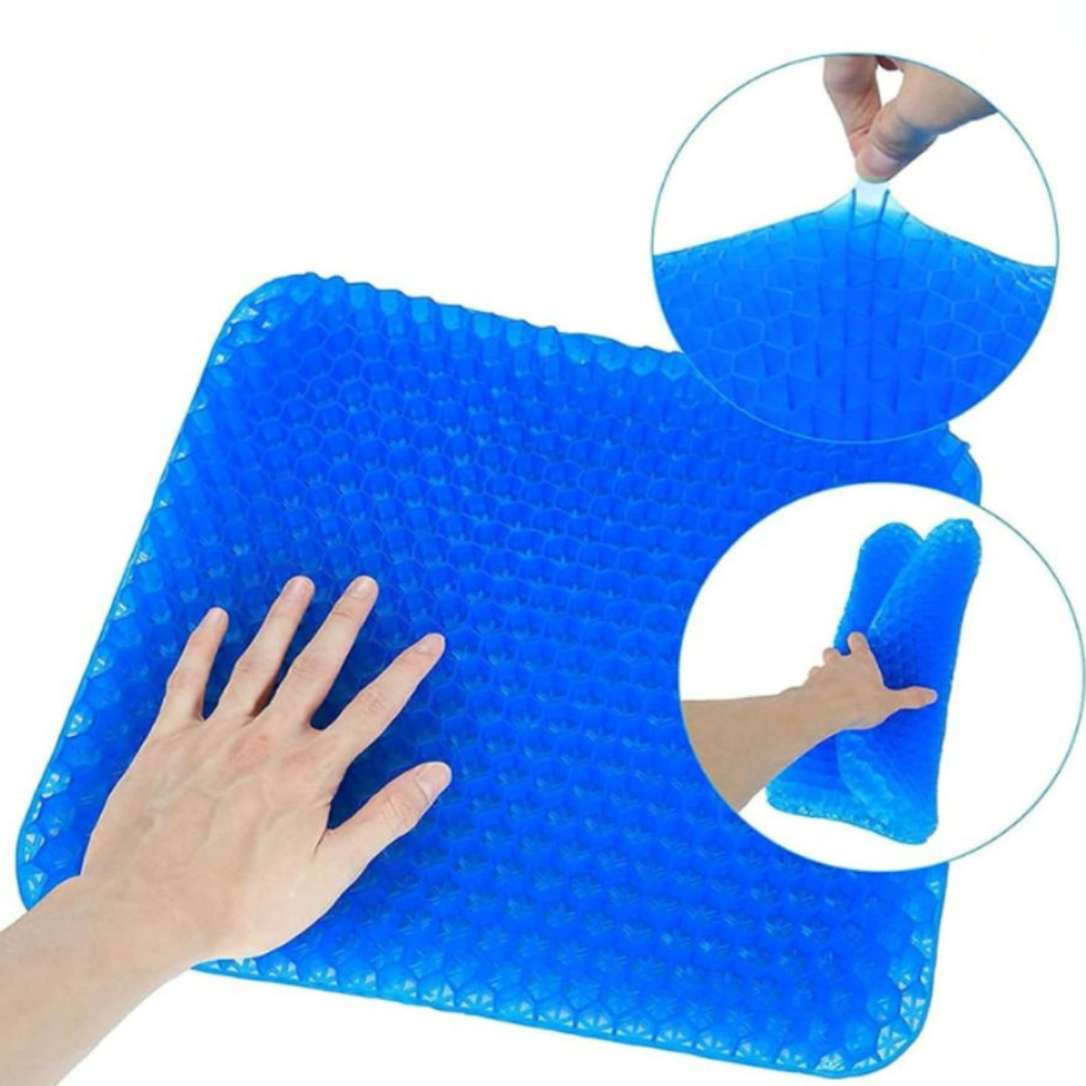 COJIN ASIENTO DE GEL ERGONÓMICO  COMFORT PRO