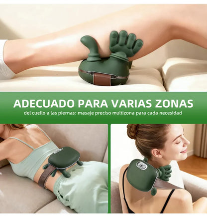Masajeador Eléctrico Con Dedos Portátil