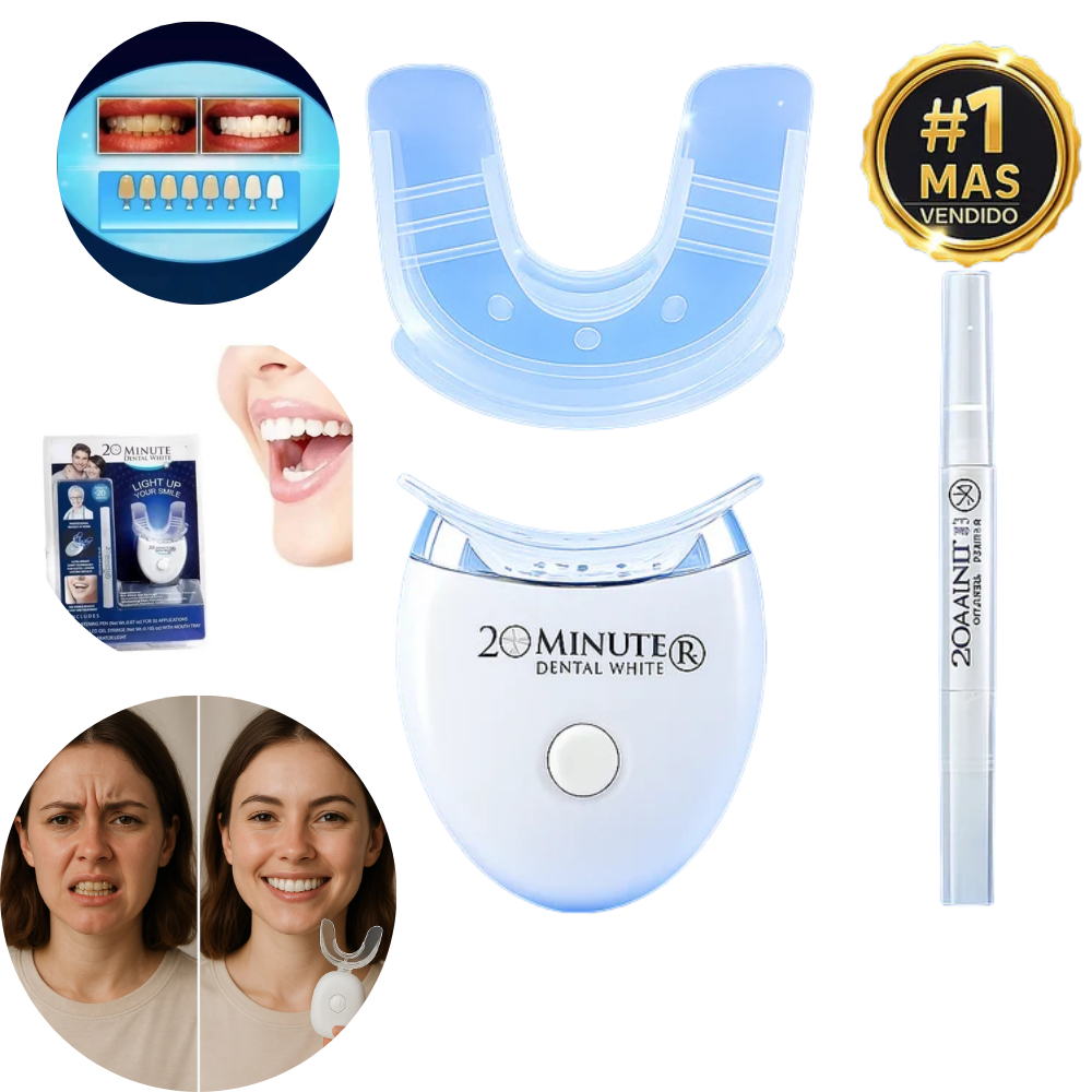 Blanqueador Dental KIT White 20 Min