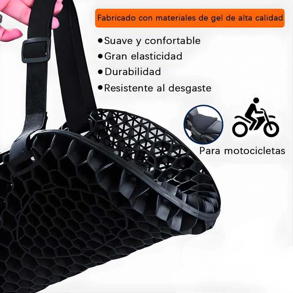 Cojín De Gel Para Moto Aislante Térmico