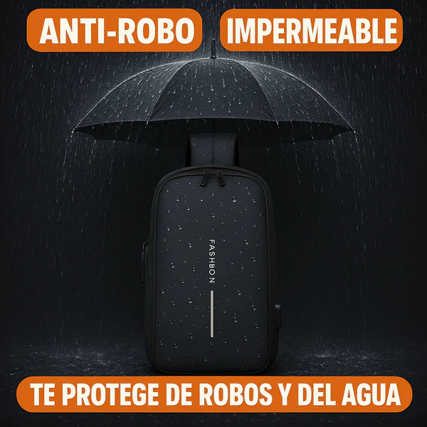 🔒 Mochila antirrobo - seguridad, estilo y tecnología en tu espaldas