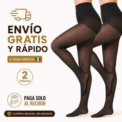 2 Leggings Afelpadas Térmicas Gruesas – ¡Paga 1 y Llévate 2! 🔥