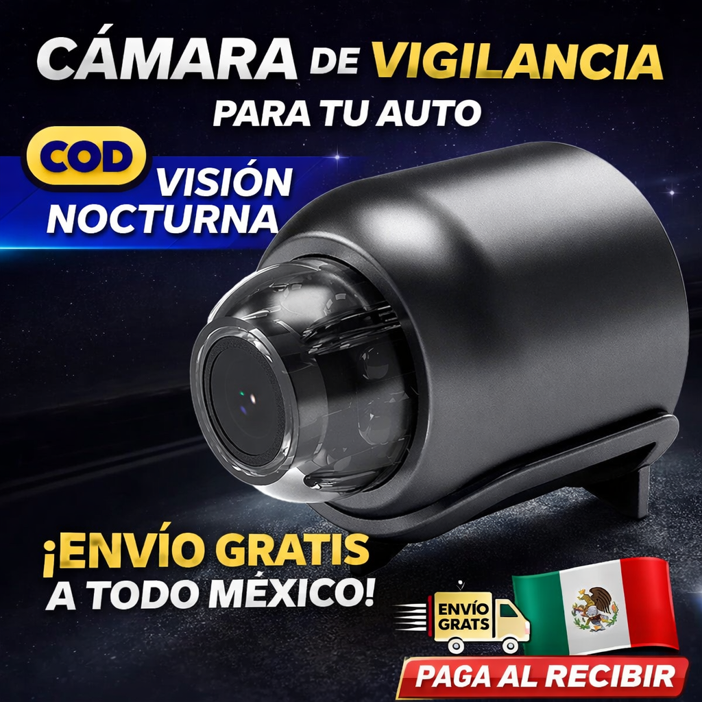🔐 Mini Cámara de Seguridad FHD 1080p – Vigila Todo, Desde Cualquier Lugar Full HD