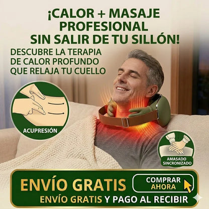Masajeador Eléctrico Con Dedos Portátil